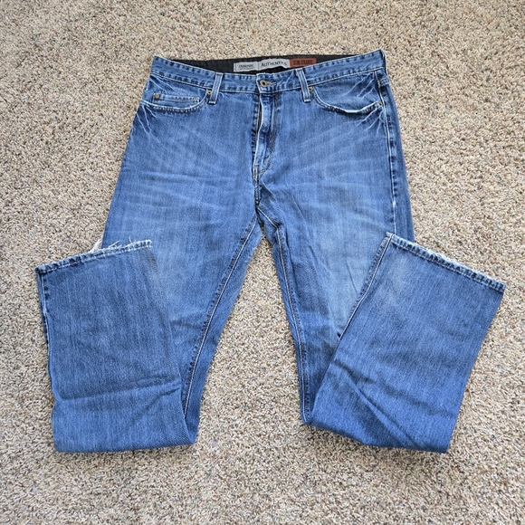 Vintage Men's Levi's Authenics Signature Slim Straight Jeans 36 x 34 - Picture 5 of 14